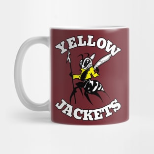 Yellow Jacket Mascot Mug